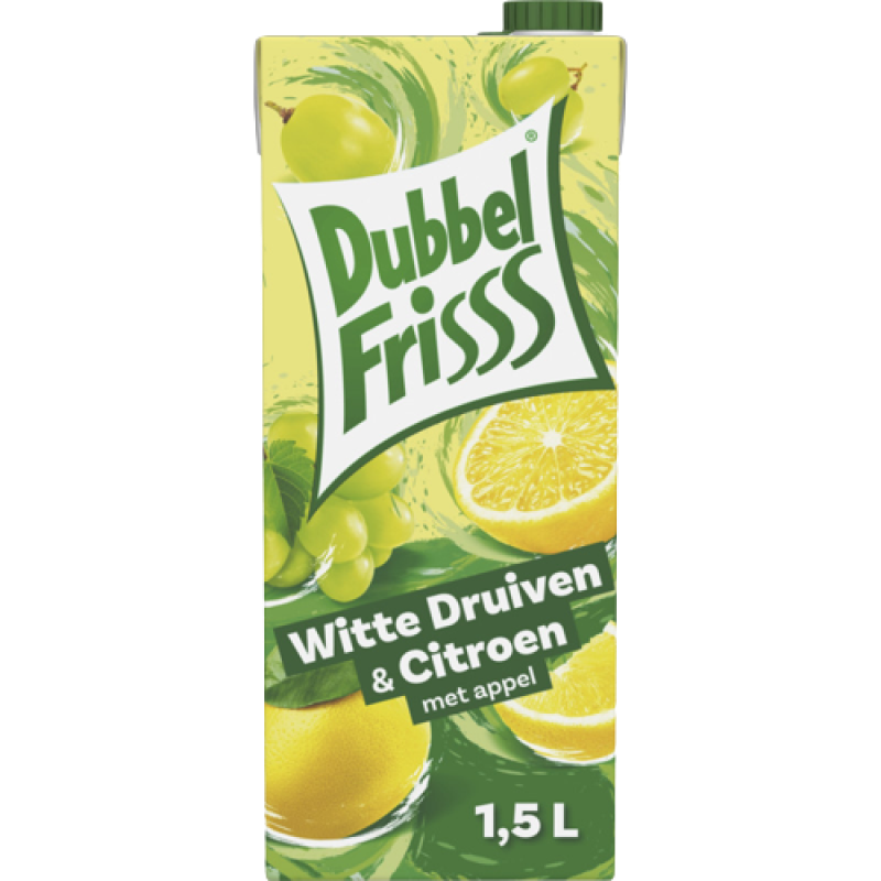 Dubbelfrisss Witte Druif/Citroen