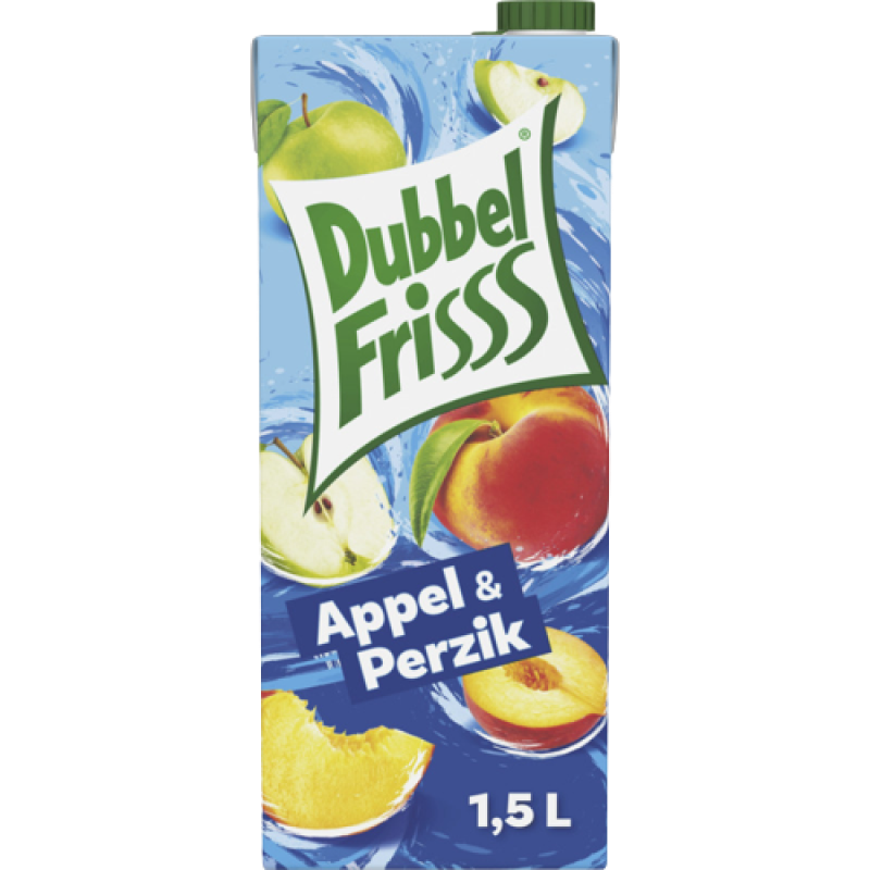 Dubbelfrisss Appel/Perzik