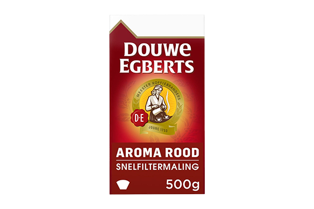 D.E Rood snelfilter 500 gr