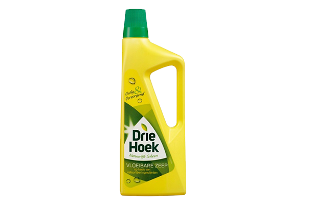 Driehoek vloeibare zeep