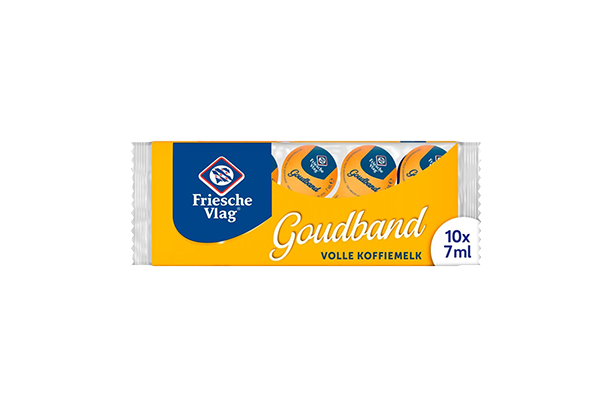 Goudband cups 10 st