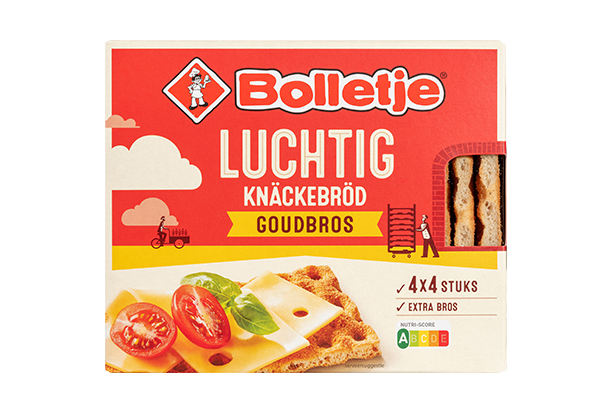 Bolletje Knackebr. Luchting Goudbr. 240gr