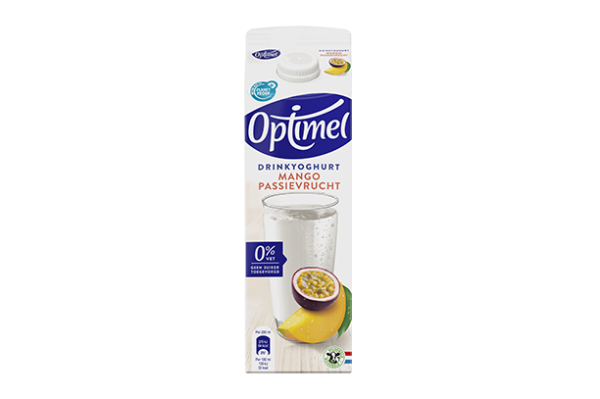 Optimel Drinkyoghurt Mango/Passievrucht 1 Ltr