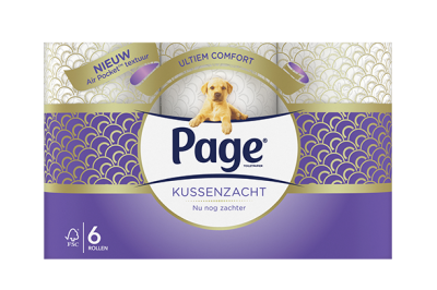 Page toiletpapier kussenzacht 6-rol