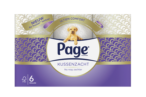 Page toiletpapier kussenzacht 6-rol