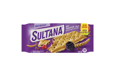 Sultana Fruitbisc. Bosvr. 4-pack/175 gr