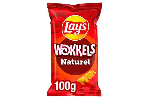 Lays Wokkels Naturel 100gr