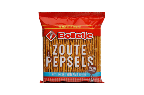 Bolletje Pepsels zout 180gr